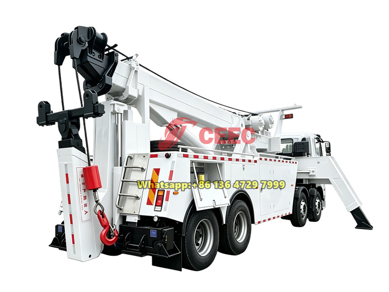 Beiben 12 wheeler 50 ton rotator rescue truck Beiben 12 wheeler 50 ton rotator rescue truck