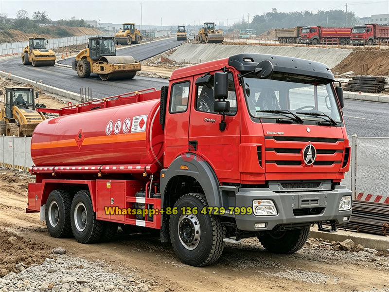 Beiben 6×4 20CBM fuel bowser