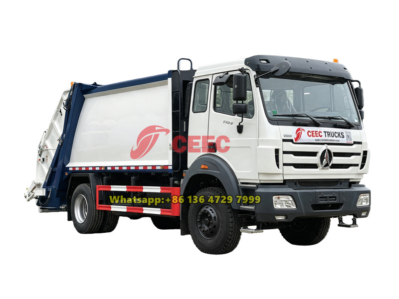 Beiben 14CBM refuse compactor truck Beiben 14CBM refuse compactor truck