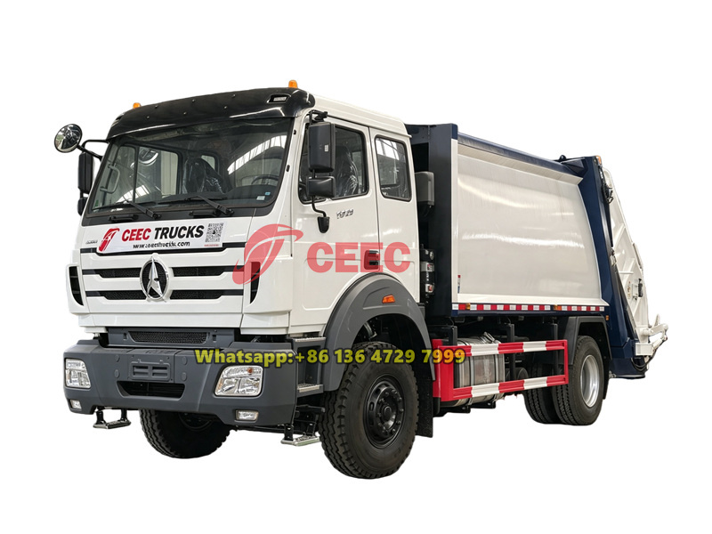 Beiben 1929 14CBM rear loader refuse truck Beiben 1929 14CBM rear loader refuse truck