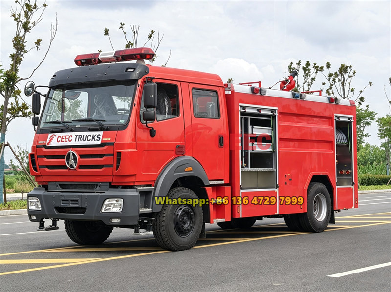 Beiben 8000 liters foam firefighting vehicle Beiben 8000 liters foam firefighting vehicle