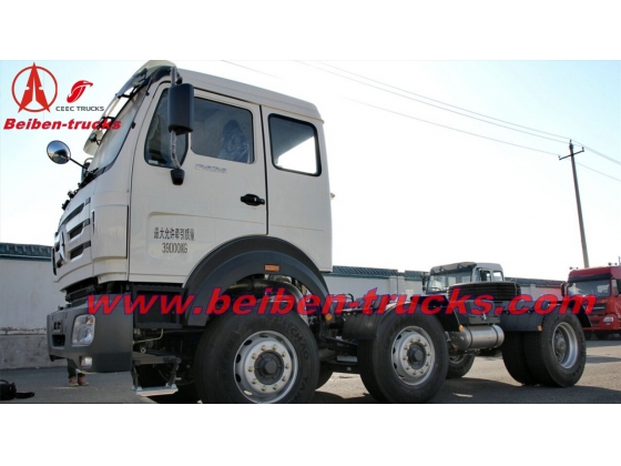 BEIBEN North Benz V3 2530 GNL 6x2 300hp remorque lourde camion tracteur tête moteur camion offre spéciale en Afrique prix bas