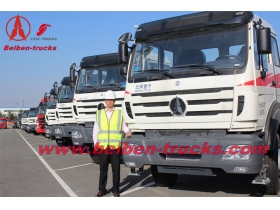 BEIBEN V3 6 * 4 tracteur camion/camion tracteur 10 rouleurs manufactuer