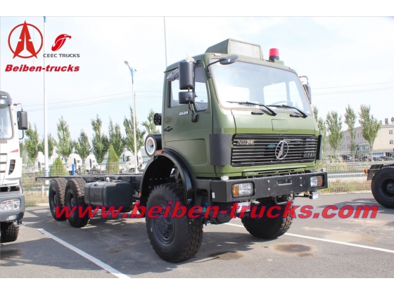 best beiben 6 wheel drive trucks supplier