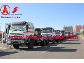Baotou Beiben 420CV 6 x 4 tracteur camion fournisseur