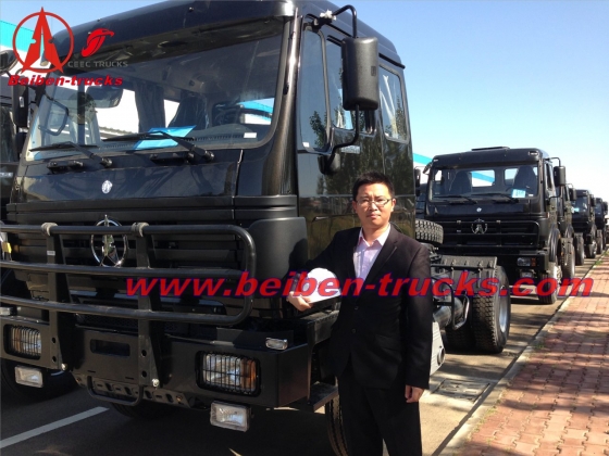 China truck Beiben 10 wheeler prime mover 340hp supplier
