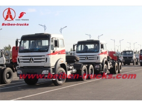 Congo Beiben tracteur camion 2638 Benz Nord 380ch ensamble 10 roues camion tête