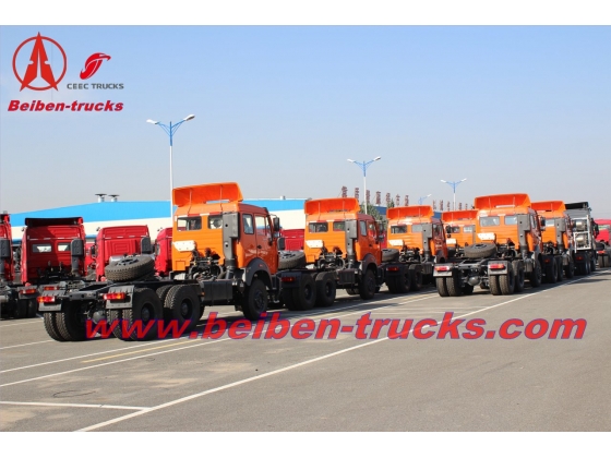 420hp beiben camion tracteur 10 roues north benz truck head  manufacturer