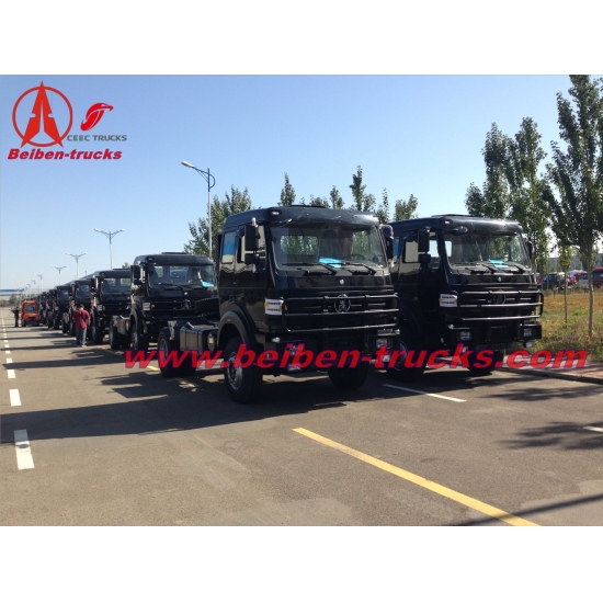 china Beiben 6x4 10 wheels tractor truck 420hp weichai engine