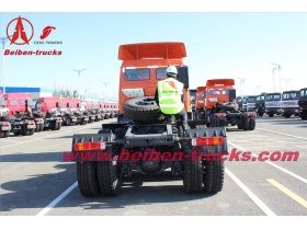Chine Beiben 6 * 4 tracteur camion 380ch wheeler 10 haulage ensamble prix