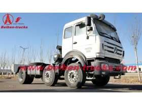 fournisseur de chariots Congo Nord Benz 6 x 4 tracteur camion 340hp remorque