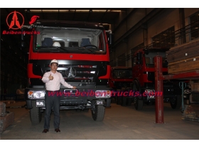 Beiben 6 x 4 tracteur chefs/marque nouveau NG80 tracteur camion prix pour le congo
