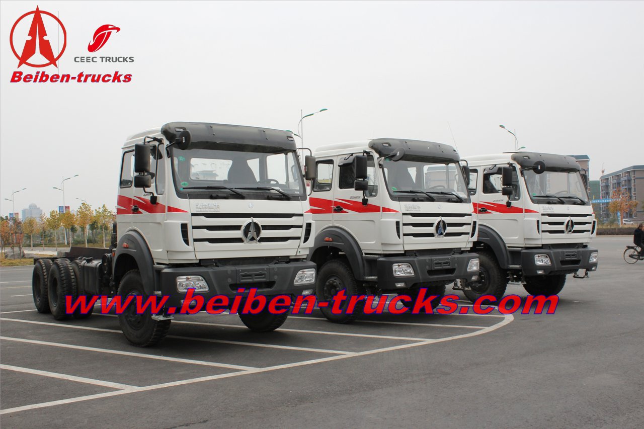 china BEIBEN BRAND NEW OFF ROAD FULL DRIVE 6X6 TRACTOR TRUCK  supplier