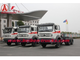 fournisseur de premier moteur de Chine Beiben tracteurs 6 x 4 camion-remorque tête 290-420CV NG80 V3