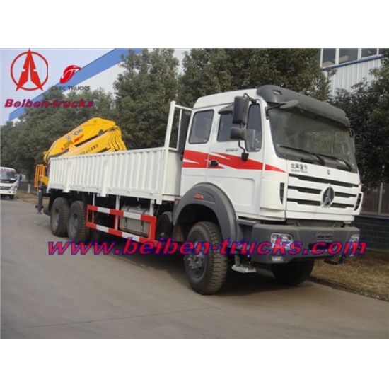 best 16ton Beiben truck mounted crane china manufacturer