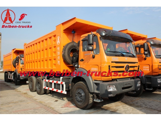 beiben 2638 dump trucks manufacturer in china