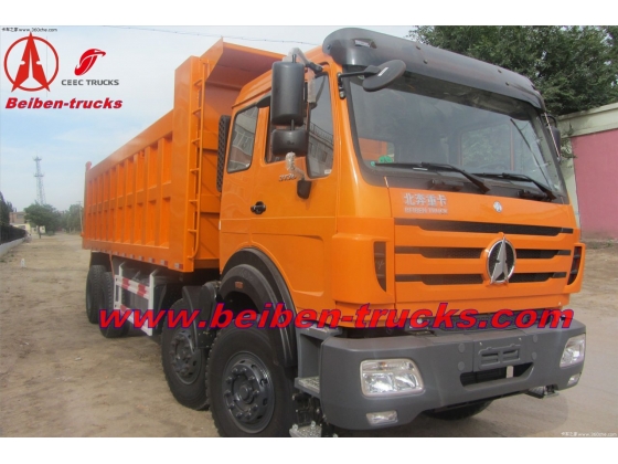 cheap price for north benz 12 wheeler 3138 type dump truck for sale