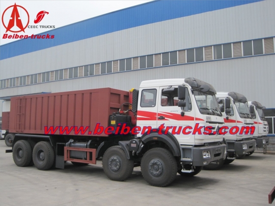 beiben 3134 tipper trucks manufacturer from china baotou