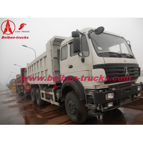 china Beiben dump truck 2538K north benz tipper truck 30ton  price