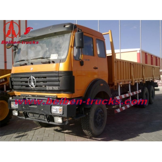 beiben 6*4 cargo truck manufacturer