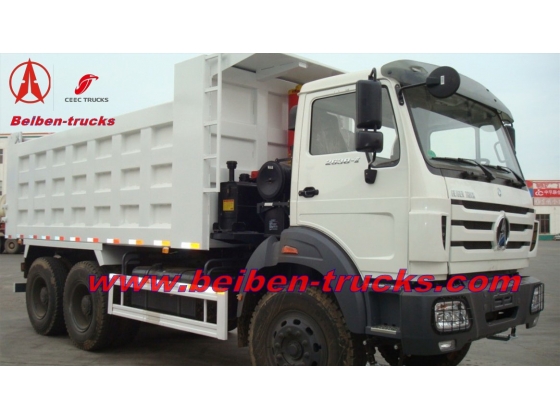 used Beiben 6x4 camion benne 340hp heavy dump truck manufacturer