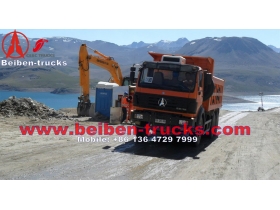 baotou Beiben NG80 25ton tipper 6*4 dump truck north benz  for sale