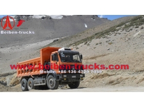 Baotou Beiben camion-benne châssis 30 tonnes benne châssis moteur weichai