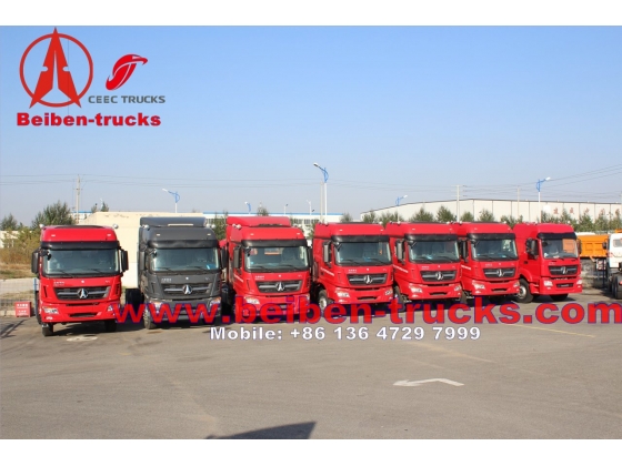 china manufacturer North benz beiben V3 6X4 tractor head truck 340hp mercedes benz truck