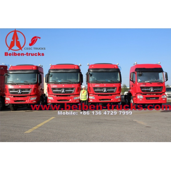 used Beiben 6x4 340hp Mercedes Benz Technology North Benz/Beiben tractor truck from china
