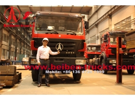 Mecedes Benz technologie Beiben camion remorque 6 X 4 tracteur 420CV ND4253B34J pour le marché de l'Afrique