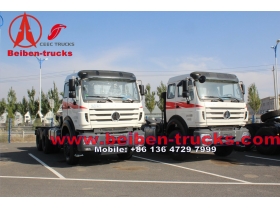 prix de ND4253B34J de Chine Beiben camion 6 X 4 tracteur tête LHD Drive 420CV