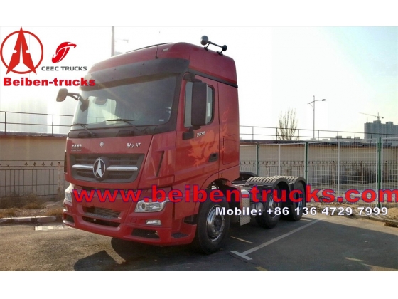 Beiben Truck Tractor V3 6x4 New Trailer Head Truck   price