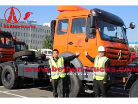 Beiben 340HP 10Wheels fabricant de camion ND4258B34J tracteur 6 X 4 50 tonnes