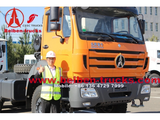 Beiben Truck WEICHAI Engine 6x4 NG80 Tractor Truck for africa congo customer