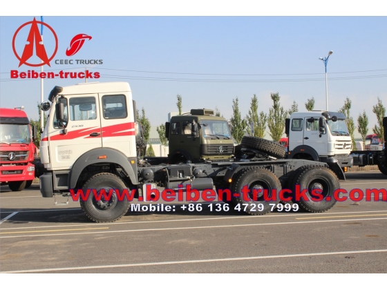 china North benz 6x4 beiben tractor ethiopia
