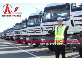 Benz Nord Congo fournisseur tracteur camion & camion tracteur Beiben 6 * 4