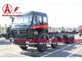 africa beiben 340 Hp engine 8 wheel drive truck chassis for sale