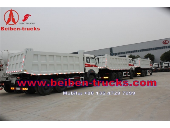 BEIBEN tipper truck 20T 340hp North Benz 6*4 dump truck mining truck for congo customer