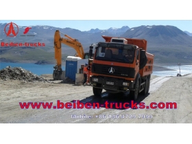 Hot vente Beiben camion à Congo 380ch fabricant Beiben camion à benne 6 * 4