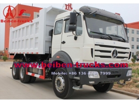 china New North Benz BeiBen NG80 6x6 off road tipper dump truck For Sale