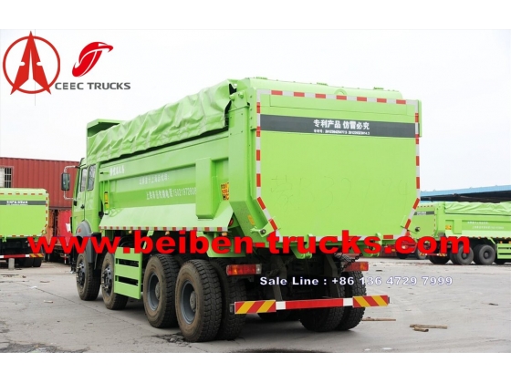 Beiben 12 wheeler 340 Hp dump truck price