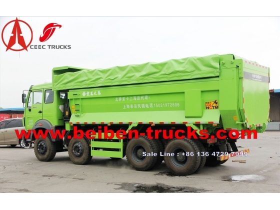 Beiben 12 wheeler 340 Hp dump truck price