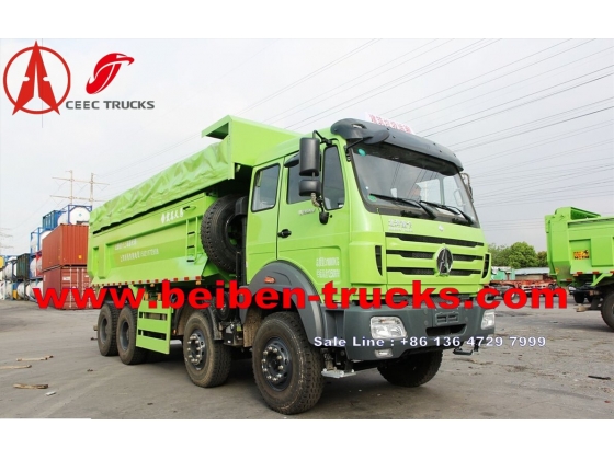 Beiben 12 wheeler 340 Hp dump truck price