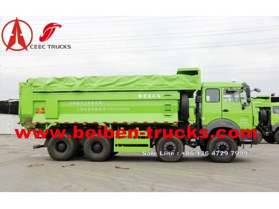 Beiben 12 wheeler 340 Hp dump truck price