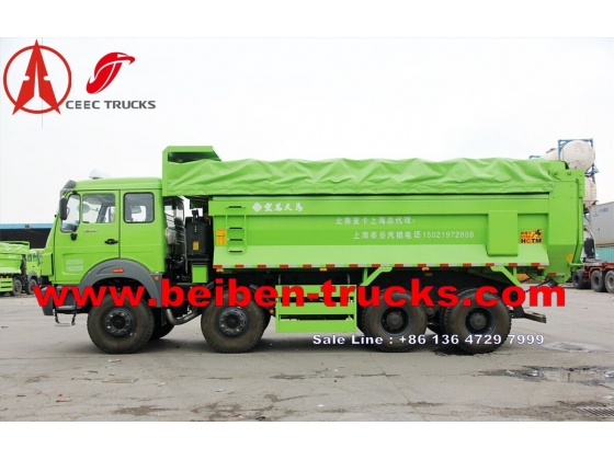 Beiben 12 wheeler 340 Hp dump truck price