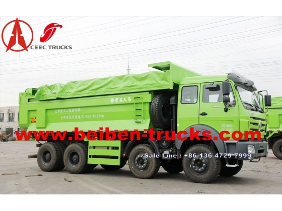 Beiben 12 wheeler 340 Hp dump truck price