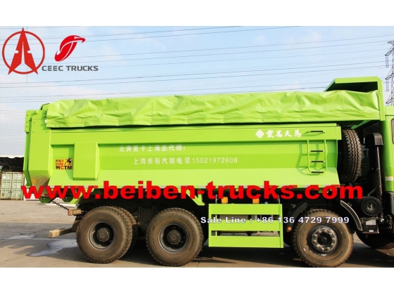 Beiben 12 wheeler 340 Hp dump truck price