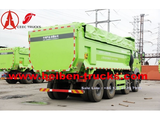 Beiben 12 wheeler 340 Hp dump truck price