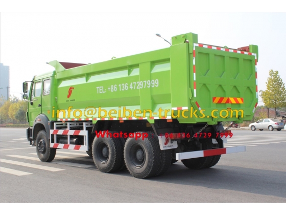 Low price for high quality China 30 ton truck 6X4 beiben dump trucks