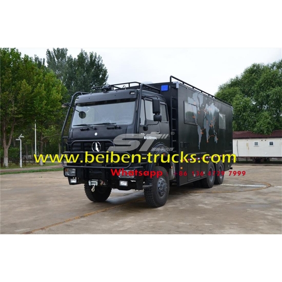 china beiben 6 wheel drive Recreational Vehicle supplier